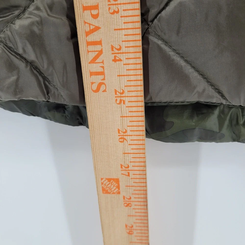 Gerry Womens Small Quilted Duck Down Vest Hooded‎ Reversible - Picture 8 of 10